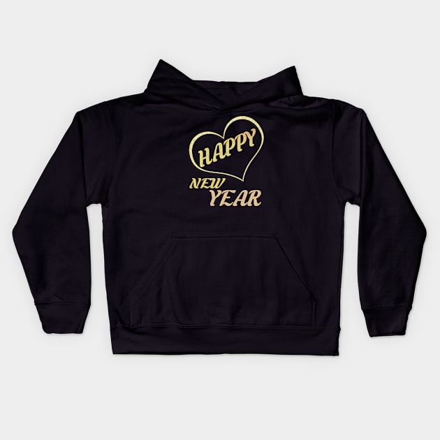 happy new year Kids Hoodie by sarahnash